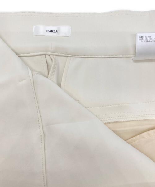 CARLA（カーラ）CARLA (カーラ) ビラクパンツ アイボリー サイズ:1の古着・服飾アイテム
