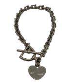DISCOVEREDディスカバード）の古着「TIFFABONE BRACELET 03」｜シルバー
