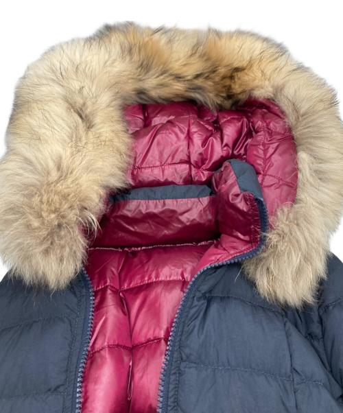 TATRAS（タトラス）TATRAS (タトラス) ファーフード付き リバーシブル ダウンコート ネイビー サイズ:SIZE 01の古着・服飾アイテム