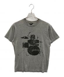 stussy（ステューシー）の古着「Skeleton Drummer Tee」｜グレー