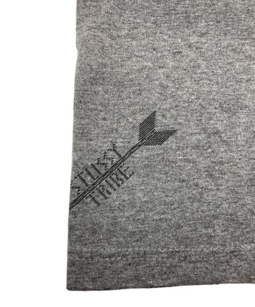 stussy（ステューシー）stussy (ステューシー) Skeleton Drummer Tee グレー サイズ:Mの古着・服飾アイテム