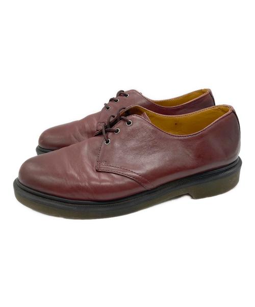 Dr.Martens（ドクターマーチン）Dr.Martens (ドクターマーチン) 3ホールシューズ レッド サイズ:27cmの古着・服飾アイテム