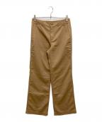 LAUREN RALPH LAURENローレン ラルフ ローレン）の古着「High-Rise Wide-Leg Pant」｜ブラウン