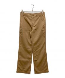 LAUREN RALPH LAUREN（ローレン ラルフ ローレン）の古着「High-Rise Wide-Leg Pant」｜ブラウン