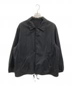 sssteinシュタイン）の古着「COTTON RAYON VINTAGE COACH JACKET」｜ブラック