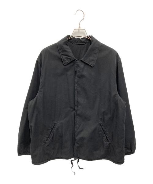 ssstein（シュタイン）ssstein (シュタイン) COTTON RAYON VINTAGE COACH JACKET ブラック サイズ:Sの古着・服飾アイテム