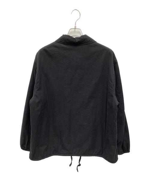 ssstein（シュタイン）ssstein (シュタイン) COTTON RAYON VINTAGE COACH JACKET ブラック サイズ:Sの古着・服飾アイテム