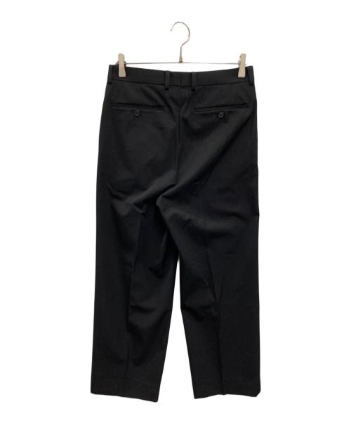 AURALEE（オーラリー）AURALEE (オーラリー) Light Wool Max Gabardine Two-Tuck Slacks ブラック サイズ:3の古着・服飾アイテム