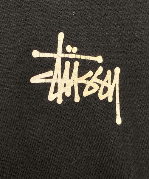 stussy（ステューシー）stussy (ステューシー) バックロゴ プリントTシャツ ブラック サイズ:Sの古着・服飾アイテム