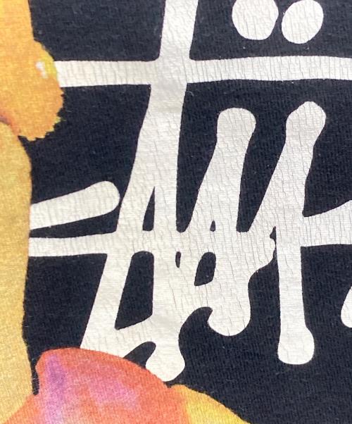 stussy（ステューシー）stussy (ステューシー) バックロゴ プリントTシャツ ブラック サイズ:Sの古着・服飾アイテム