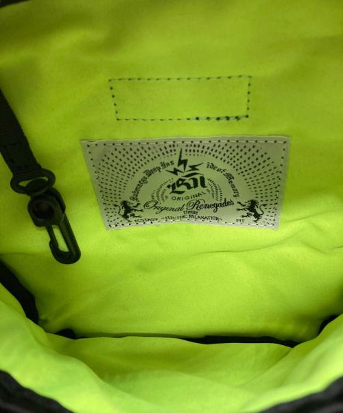 PORTER（ポーター）PORTER (ポーター) BAL (バル) FLGHT NYLON PVC POCKET SACOCH ブラックの古着・服飾アイテム