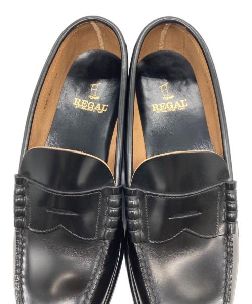 REGAL（リーガル）REGAL (リーガル) コインローファー ブラック サイズ:27の古着・服飾アイテム