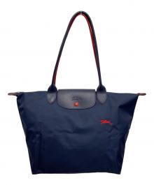 LONGCHAMP（ロンシャン）の古着「プリアージュ/折り畳みトートバッグ」｜ネイビー