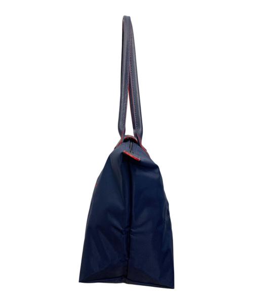 LONGCHAMP（ロンシャン）LONGCHAMP (ロンシャン) プリアージュ/折り畳みトートバッグ ネイビーの古着・服飾アイテム