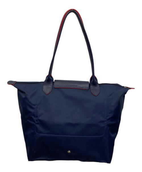 LONGCHAMP（ロンシャン）LONGCHAMP (ロンシャン) プリアージュ/折り畳みトートバッグ ネイビーの古着・服飾アイテム