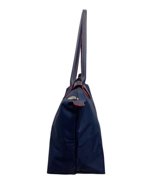 LONGCHAMP（ロンシャン）LONGCHAMP (ロンシャン) プリアージュ/折り畳みトートバッグ ネイビーの古着・服飾アイテム