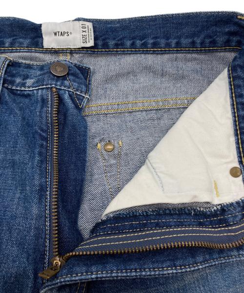 WTAPS（ダブルタップス）WTAPS (ダブルタップス) BAGGIE WASHED TROUSERS インディゴ サイズ:01の古着・服飾アイテム