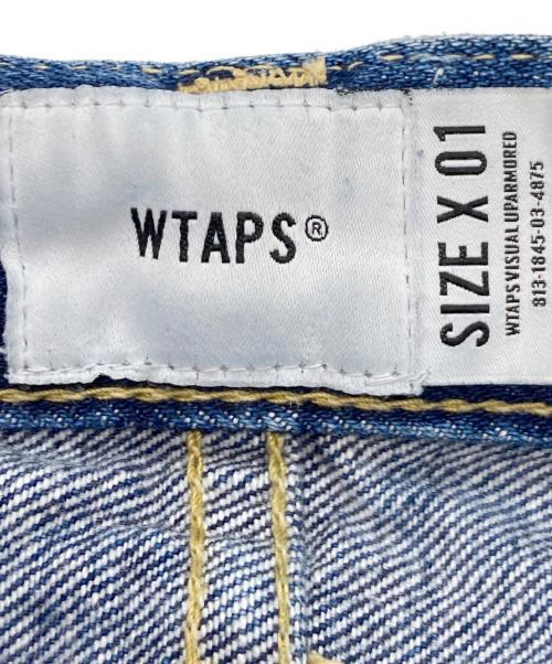 WTAPS（ダブルタップス）WTAPS (ダブルタップス) BAGGIE WASHED TROUSERS インディゴ サイズ:01の古着・服飾アイテム