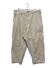 Y-3（ワイスリー）の古着「M CANVAS WORKWEAR WIDE PANTS」｜ベージュ