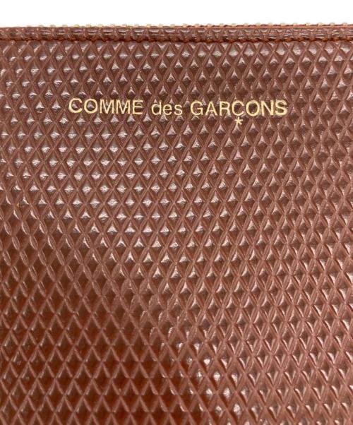 COMME des GARCONS（コムデギャルソン）COMME des GARCONS (コムデギャルソン) ZIP ポーチ ウォレット ブラウンの古着・服飾アイテム