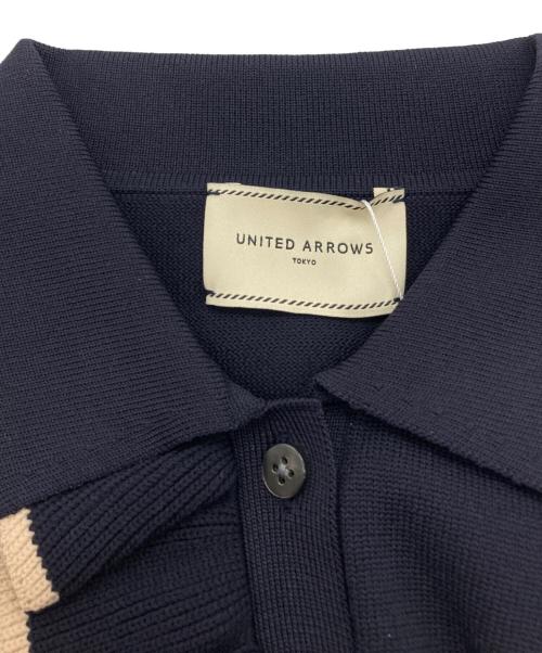 UNITED ARROWS（ユナイテッドアローズ）UNITED ARROWS (ユナイテッドアローズ) ミニマル フリル ベスト ネイビー サイズ:FREE 未使用品の古着・服飾アイテム