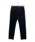DOLCE & GABBANA  DENIM（ドルチェアンドガッバーナ デニム）の古着「ベルベット パンツ」｜ブラック