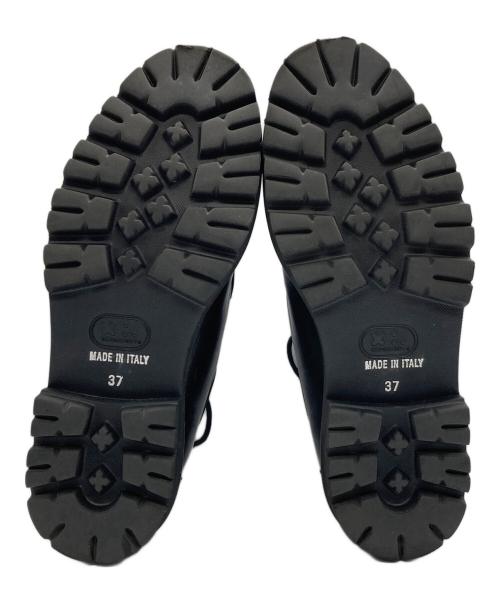 BARNEYS NEWYORK（バーニーズ・ニューヨーク）BARNEYS NEWYORK (バーニーズ・ニューヨーク) チロリアンシューズ ブラック サイズ:SIZE 37の古着・服飾アイテム
