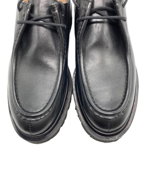 BARNEYS NEWYORK（バーニーズ・ニューヨーク）BARNEYS NEWYORK (バーニーズ・ニューヨーク) チロリアンシューズ ブラック サイズ:SIZE 37の古着・服飾アイテム