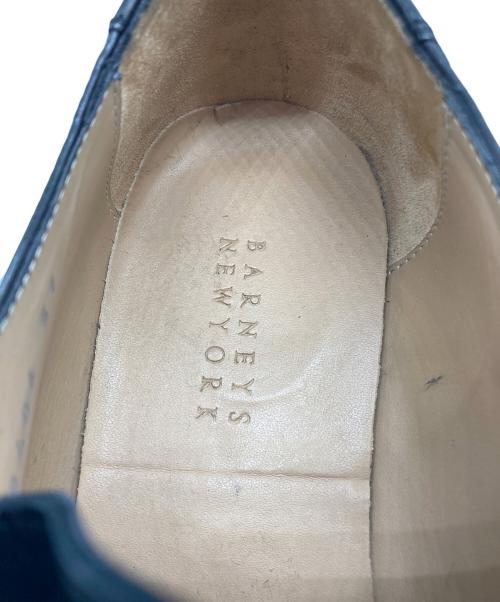 BARNEYS NEWYORK（バーニーズ・ニューヨーク）BARNEYS NEWYORK (バーニーズ・ニューヨーク) チロリアンシューズ ブラック サイズ:SIZE 37の古着・服飾アイテム
