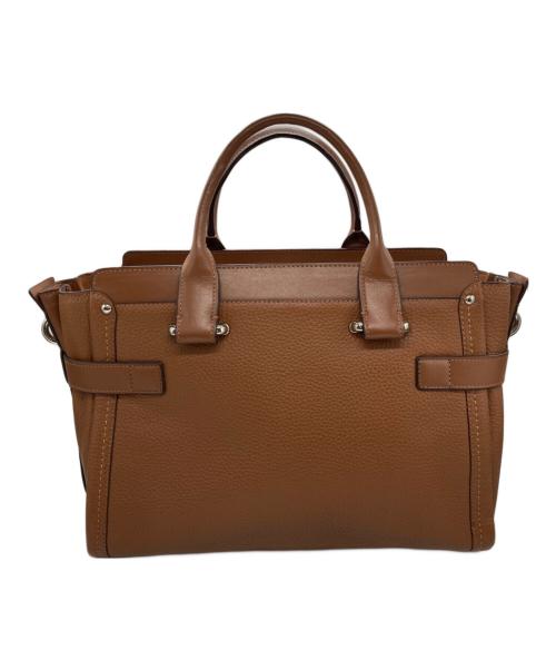 COACH（コーチ）COACH (コーチ) スワッガー キャリーオール ブラウンの古着・服飾アイテム