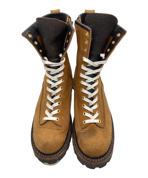 SPPN BOOTS（スッピン ブーツ）SPPN BOOTS (スッピン ブーツ) 8-INCH LACE TO TOE BOOTS ブラウン サイズ:SIZE US 7の古着・服飾アイテム