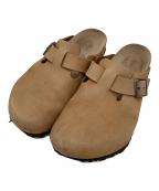 BIRKENSTOCKビルケンシュトック）の古着「レザークロッグサンダル」｜ブラウン