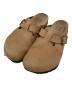 BIRKENSTOCK（ビルケンシュトック）の古着「レザークロッグサンダル」｜ブラウン