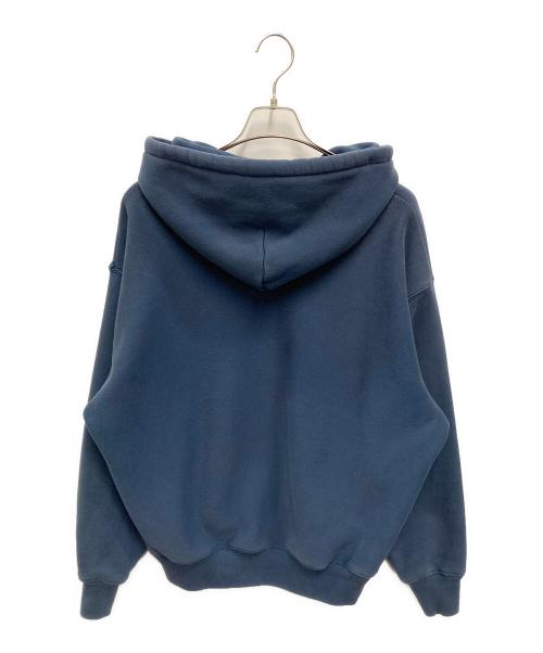 stussy（ステューシー）stussy (ステューシー) Felt Applique Hoodie（ ネイビー サイズ:Mの古着・服飾アイテム