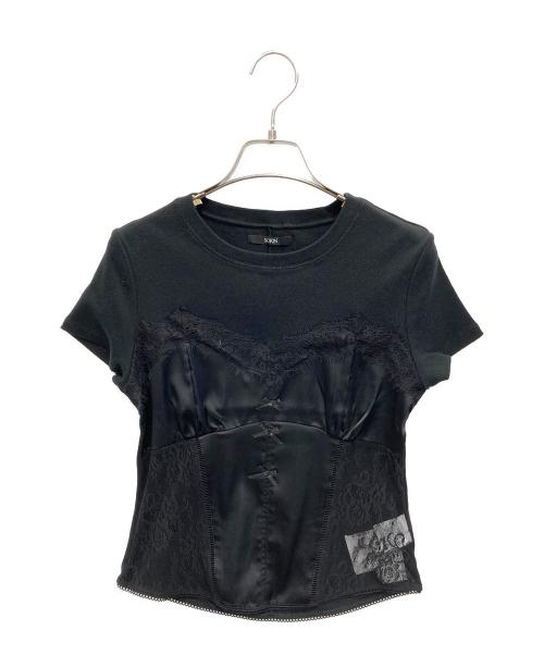 SORIN（ソリン）SORIN (ソリン) Corset Docking T-shirt ブラック サイズ:38 未使用品の古着・服飾アイテム