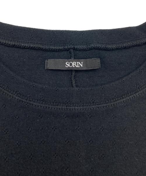 SORIN（ソリン）SORIN (ソリン) Corset Docking T-shirt ブラック サイズ:38 未使用品の古着・服飾アイテム