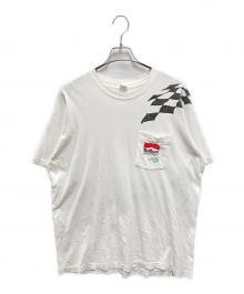 marlboro（マルボロ）の古着「【古着】レーシング プリント ポケットTシャツ」｜ホワイト