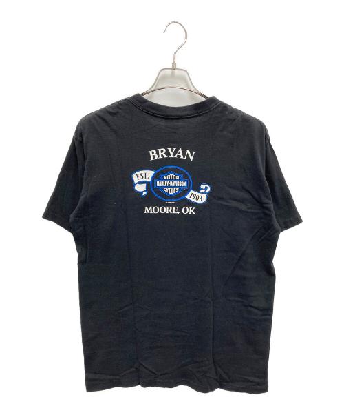 HARLEY-DAVIDSON（ハーレーダビッドソン）HARLEY-DAVIDSON (ハーレーダビッドソン) 【古着】90'sブラックパンサープリントTシャツ ブラック サイズ:Lの古着・服飾アイテム