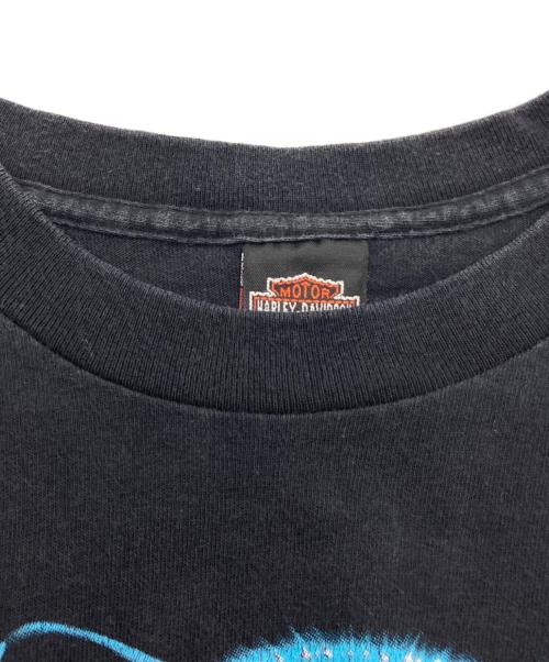 HARLEY-DAVIDSON（ハーレーダビッドソン）HARLEY-DAVIDSON (ハーレーダビッドソン) 【古着】90'sブラックパンサープリントTシャツ ブラック サイズ:Lの古着・服飾アイテム