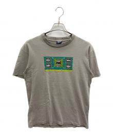 stussy（ステューシー）の古着「マザーボードプリントTシャツ」｜グレー