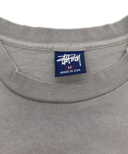 stussy（ステューシー）stussy (ステューシー) マザーボードプリントTシャツ グレー サイズ:Mの古着・服飾アイテム