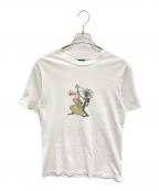 stussyステューシー）の古着「ジャズマンプリントTシャツ」｜ホワイト
