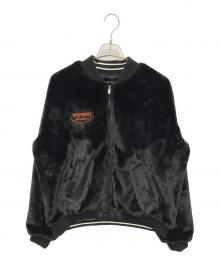 VANSON（バンソン）の古着「リバーシブルスカジャン」｜ブラック