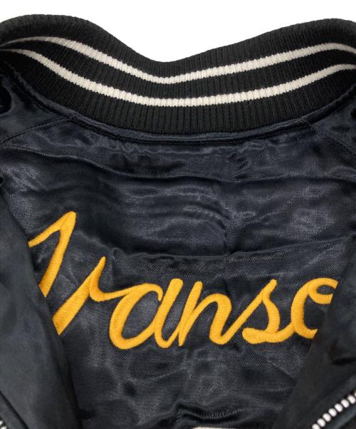 VANSON（バンソン）VANSON (バンソン) リバーシブルスカジャン ブラック サイズ:記載無しの古着・服飾アイテム