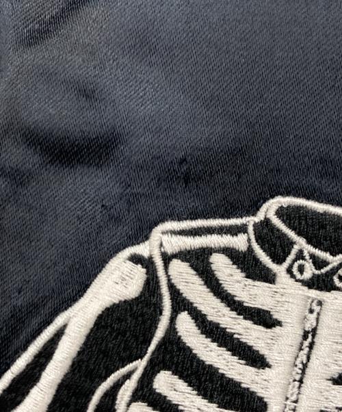 VANSON（バンソン）VANSON (バンソン) リバーシブルスカジャン ブラック サイズ:記載無しの古着・服飾アイテム