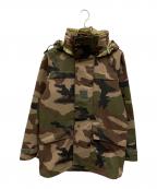 French Armyフランス軍）の古着「Camouflage Field Parka」｜カーキ