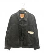 LEVI'S×EDIFICEリーバイス×エディフィス）の古着「30th 別注 Type 1 Trucker Jacket」｜ブラック