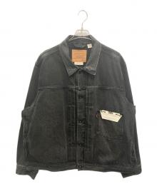 LEVI'S×EDIFICE（リーバイス×エディフィス）の古着「30th 別注 Type 1 Trucker Jacket」｜ブラック