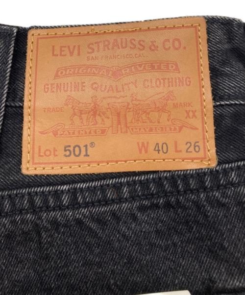 LEVI'S（リーバイス）LEVI'S (リーバイス) EDIFICE (エディフィス) 別注 30周年記念デニムパンツ ブラック サイズ:W40 未使用品の古着・服飾アイテム