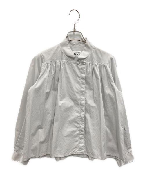 foufou（フーフー）foufou (フーフー) the musium uniform shirts グレー サイズ:FREEの古着・服飾アイテム